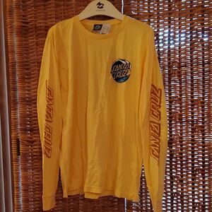 NWT Santa Cruz Skateboards L/S T Shirt L NEW